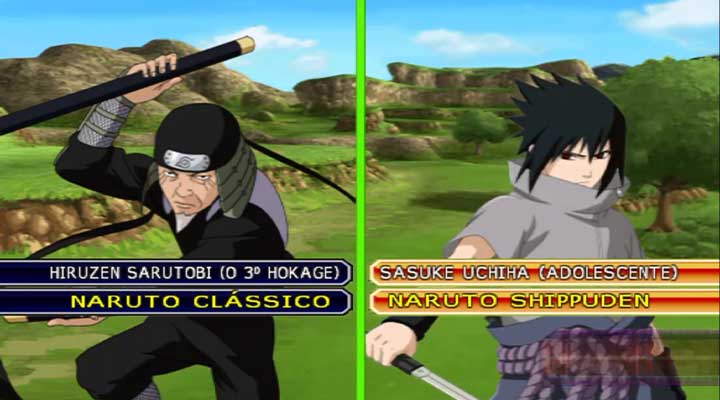 Naruto Shippuden Tenkaichi Ninja 3 characteres