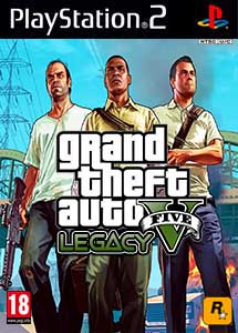 Grand Theft Auto V Legacy Ps2 ISO (Mod) [MG-GD-MF)